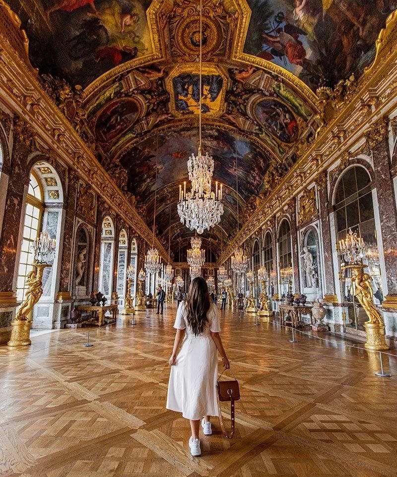 Versailles Sarayı içinde tarihi salon